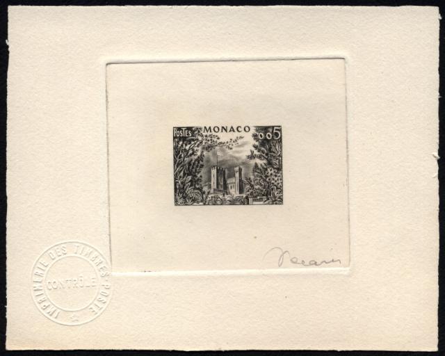 Monaco_1960_Yvert_538a-Scott_474_unadopted_Princes_Palace_black_aa_AP