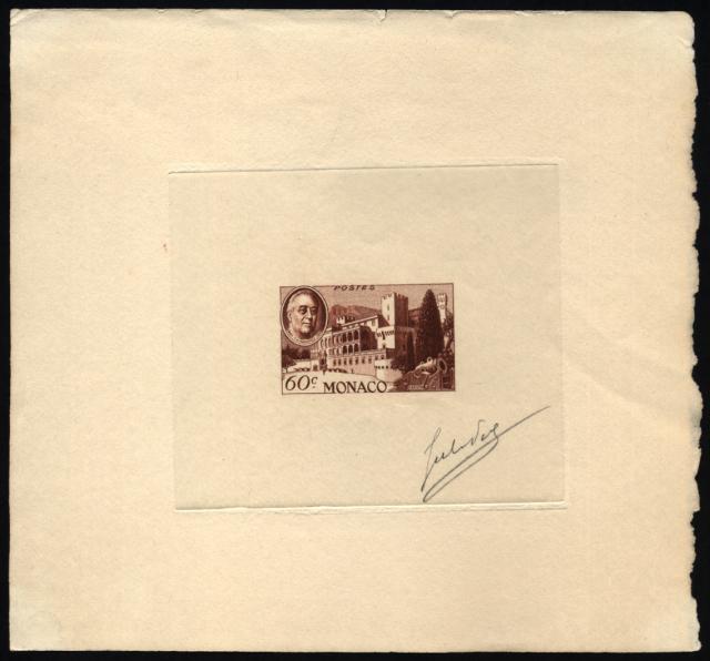 Monaco_1946_Yvert_297a-Scott_200_unadopted_Roosevelt_brown_f_AP