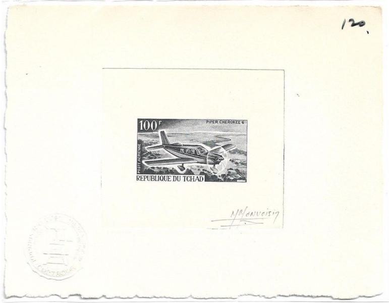 Chad_1967_Yvert_PA40-Scott_C36_dark-grey_ab