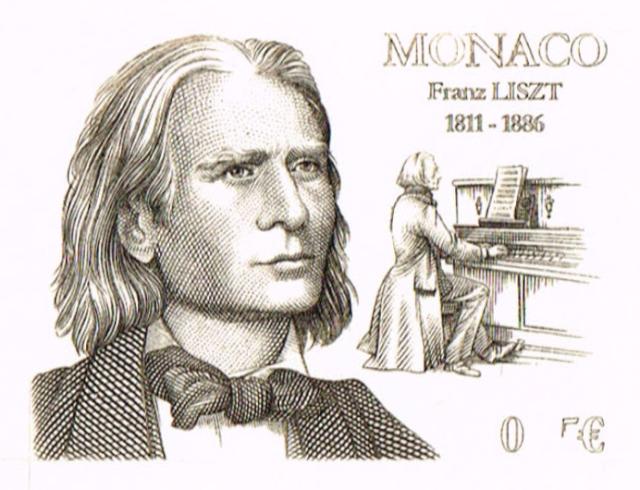 Monaco_2011_Yvert_2803-Scott_2652_unadopted_95c_Franz_Liszt_1er_etat_black_b_AP_detail