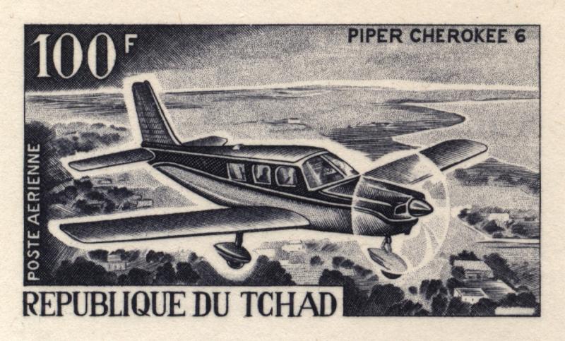 Chad_1967_Yvert_PA40-Scott_C36_dark-grey_h_detail