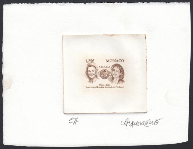 Monaco_2002_Yvert_2379b-Scott_2277_unadopted_taille-douce_1€25_Grace_and_Caroline_etat_brown_AP_d