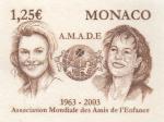 Monaco_2002_Yvert_2379b-Scott_2277_unadopted_taille-douce_1€25_Grace_and_Caroline_etat_brown_AP_d_detail