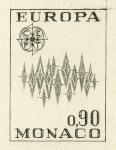 Monaco_1972_Yvert_884a-Scott_832_unadopted_Europa_1er_etat_black_b_AP_detail