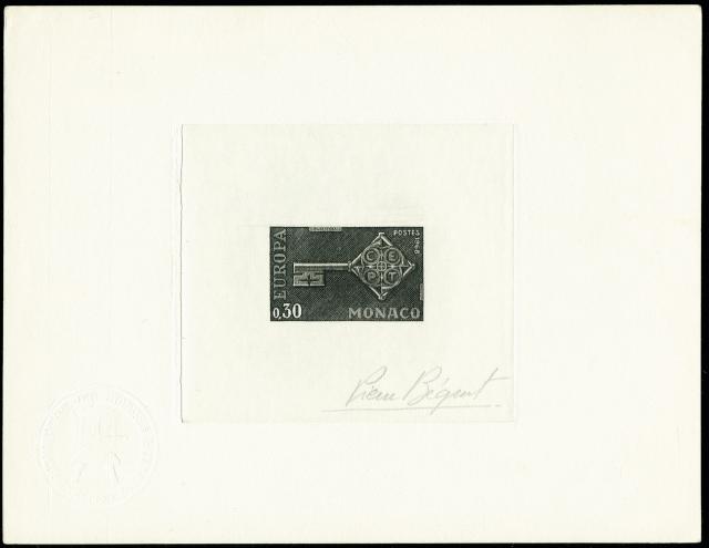 Monaco_1968_Yvert_749a-Scott_689_unadopted_Europa_black_ab_AP