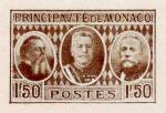 Monaco_1928_Yvert_112a-Scott_112_unissued_in_typo_International_Philatelic_Expo_dark-brown_a_typo_AP_detail