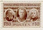 Monaco_1928_Yvert_112a-Scott_112_unissued_in_typo_International_Philatelic_Expo_dark-brown_c_typo_AP_detail