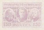 Monaco_1928_Yvert_112a-Scott_112_unissued_in_typo_International_Philatelic_Expo_lilac_a_typo_AP_detail