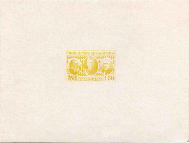 Monaco_1928_Yvert_112a-Scott_112_unissued_in_typo_International_Philatelic_Expo_yellow_b_typo_AP