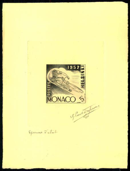 Monaco_1953_Yvert_389-Scott_298_2eme_etat_black