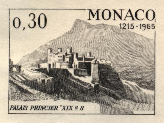 Monaco_1965_Yvert_680a-Scott_621_unadopted_Palace_2eme_etat_black_AP_detail_a