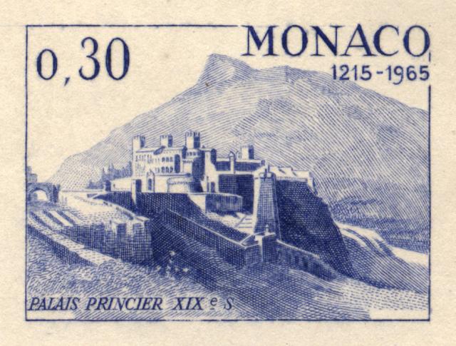 Monaco_1965_Yvert_680a-Scott_621_unadopted_Palace_etat_blue_AP_detail_a