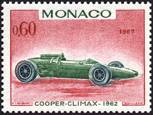 Monaco_1967_Yvert_718-Scott_658_Cooper_Climax_IS