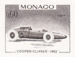 Monaco_1967_Yvert_718a-Scott_658_unadopted_Cooper_Climax_1er_etat_sepia_ab_AP_detail