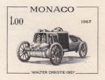 Monaco_1967_Yvert_720a-Scott_660_unadopted_Walter_Christie_1er_etat_black_ab_AP_detail