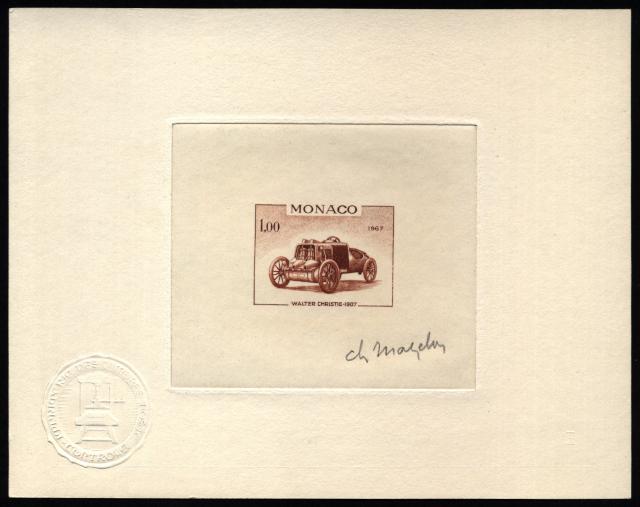 Monaco_1967_Yvert_720a-Scott_660_unadopted_Walter_Christie_brown-red_aa_AP