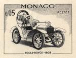 Monaco_1961_Yvert_561a-Scott_489_unadopted_Rolls-Royce_1er_etat_black_ba_AP_detail