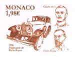 Monaco_2006_Yvert_2556-Scott_2429_unadopted_1€98_Rolls-Royce_Centenary_etat_positive_brown_bb_AP_detail