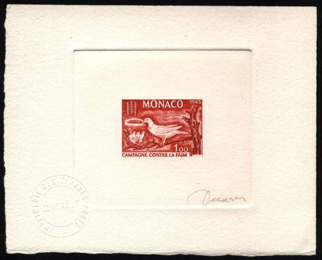 Monaco_1963_Yvert_611a-Scott_544_unadopted_Dove_campaign_against_hunger_dark-red_a_AP