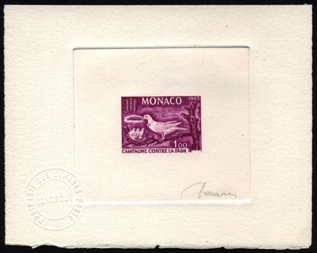 Monaco_1963_Yvert_611a-Scott_544_unadopted_Dove_campaign_against_hunger_lilac_AP