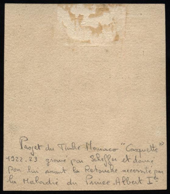Monaco_1922_Yvert_54a-Scott_40_unadopted_Albert_I_black_cb_AP