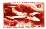 France_1959_Yvert_PA35-Scott_C34_red-brown_without_name_detail