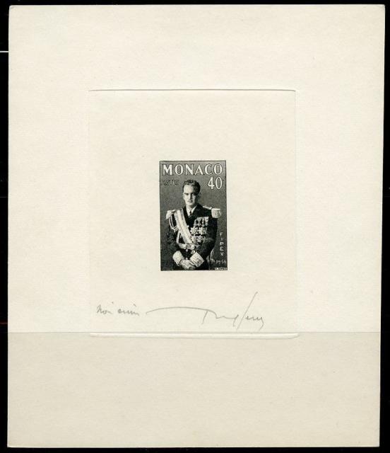 Monaco_1956_Yvert_450a-Scott_360_unadopted_Rainier_III_black_d_AP