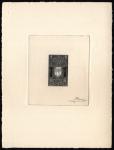 Monaco_1954_Yvert_411a-Scott_318_unissued_in_TD_armoirie_sepia_d_AP