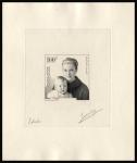 Monaco_1958_Yvert_489a-Scott_409_unadopted_Grace_and_Caroline_2eme_etat_black_a_AP