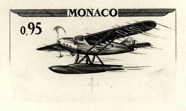 Monaco_1964_Yvert_650-Scott_578_1er_etat_black_b_detail