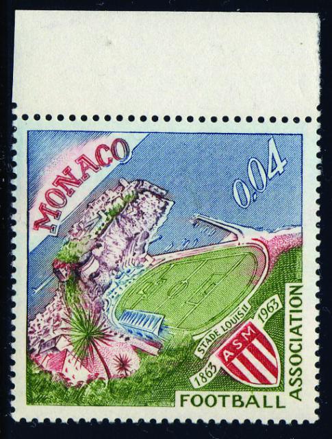 Monaco_1963_Yvert_623A-Scott_556_Louis_II_Stadium_unissued_without_overprint_k_US