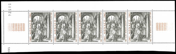 Monaco_1972_Yvert_876A-Scott_817_unissued_Albert_instead_of_Albrecht_Durer_five_cb_US