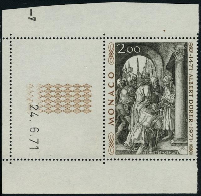Monaco_1972_Yvert_876A-Scott_817_unissued_Albert_instead_of_Albrecht_Durer_zd_US