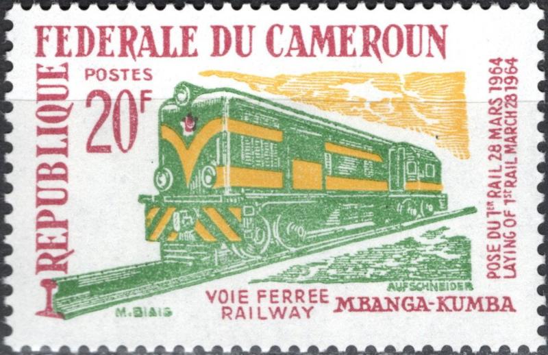 Cameroun_1965_Yvert_393-Scott_412_typo_b