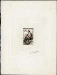 France_1960_Yvert_1269-Scott_974_dark-brown_a