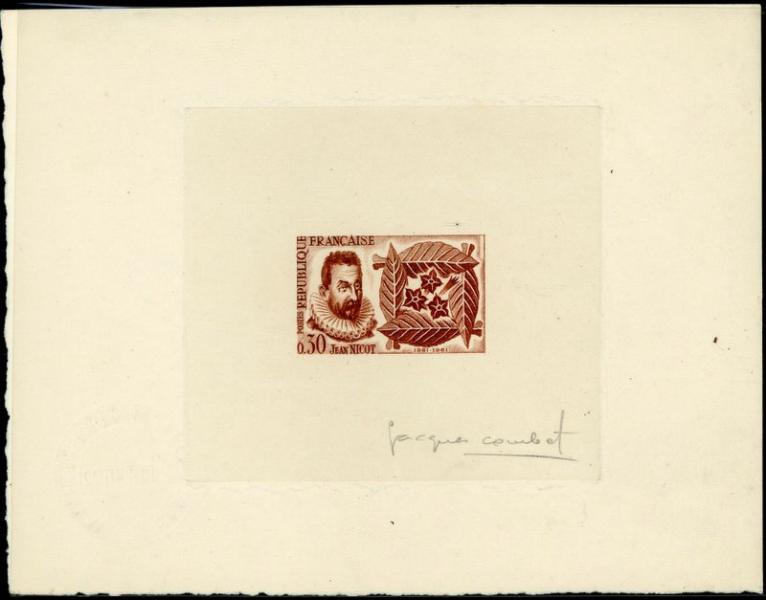 France_1961_Yvert_1286-Scott_989_brown
