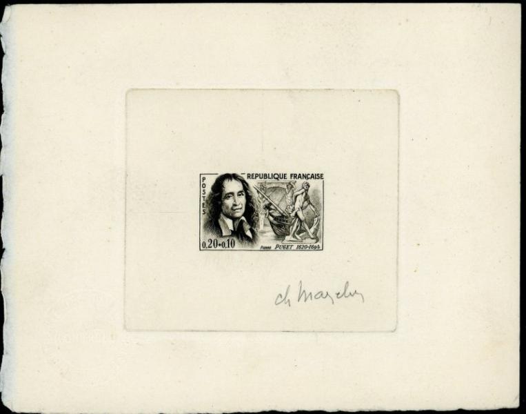 France_1961_Yvert_1296-Scott_B351_black_a