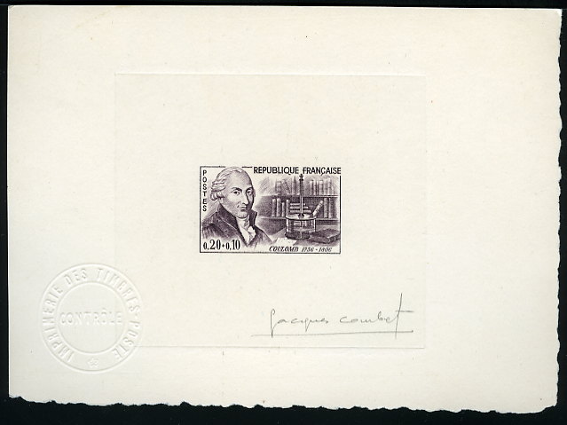France_1961_Yvert_1297-Scott_B352_dark-violet_a
