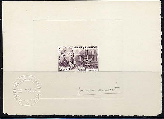 France_1961_Yvert_1297-Scott_B352_dark-violet_b