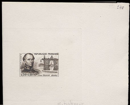France_1961_Yvert_1298-Scott_B353_black_b