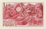 France_1977_Yvert_1952-Scott_1556_dark-red_detail