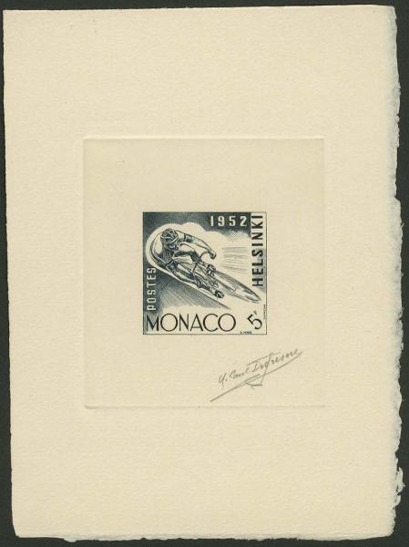 Monaco_1953_Yvert_389-Scott_298_dark-grey_a
