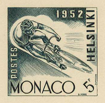 Monaco_1953_Yvert_389-Scott_298_dark-grey_a_detail