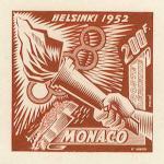 Monaco_1953_Yvert_PA54-Scott_C39_brown_detail