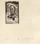 France_1961_Yvert_1304-Scott_1000_black_a_detail
