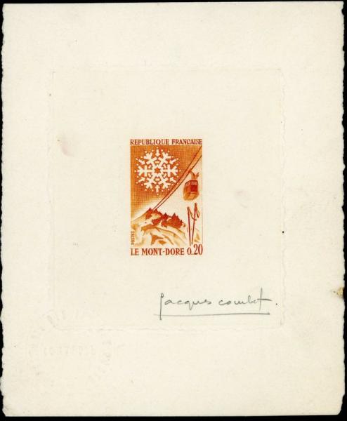 France_1961_Yvert_1306-Scott_1002_orange