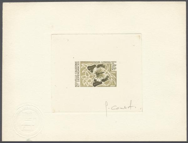 N_Caledonia_1967_Yvert_342-Scott_358_olive-green_aa