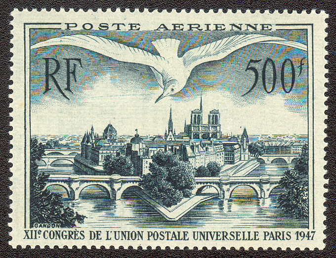 France_1947_Yvert_PA20-Scott_C22_a