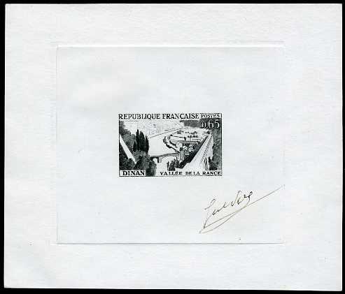 France_1961_Yvert_1315-Scott_1011_1er_etat_black