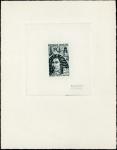 France_1962_Yvert_1345-Scott_B359_dark-grey-green_a